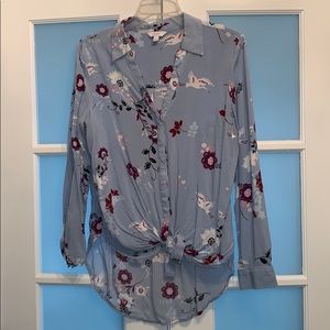 Light Blue button up